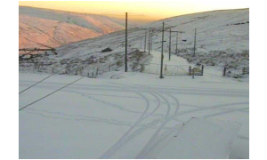 The Snaefell Mountain Road earlier this week