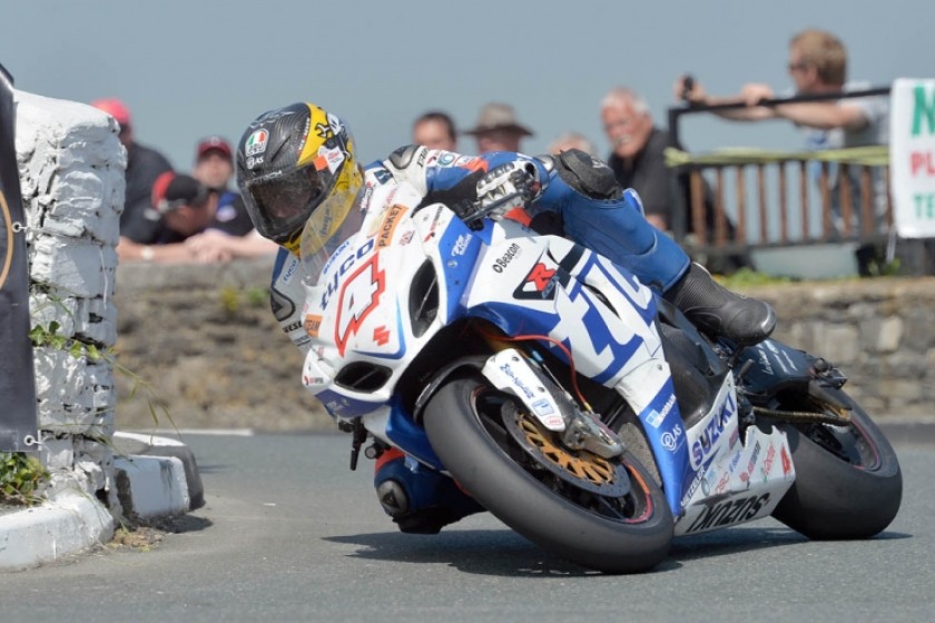Guy Martin in action at this year's Southern 100
