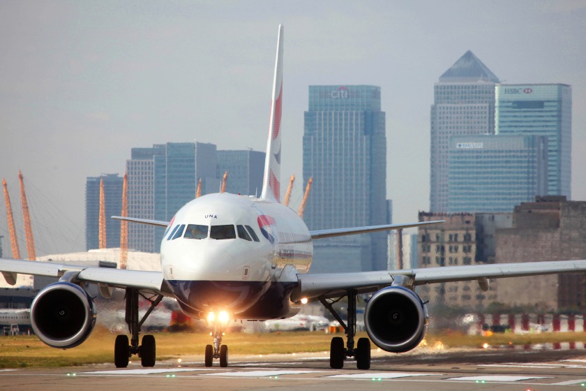 British Airways at London City Airport (Pic: BA Media Images)