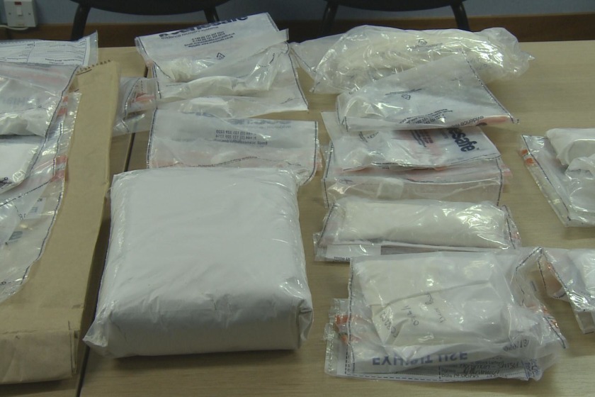 Drugs seized by the Island's police