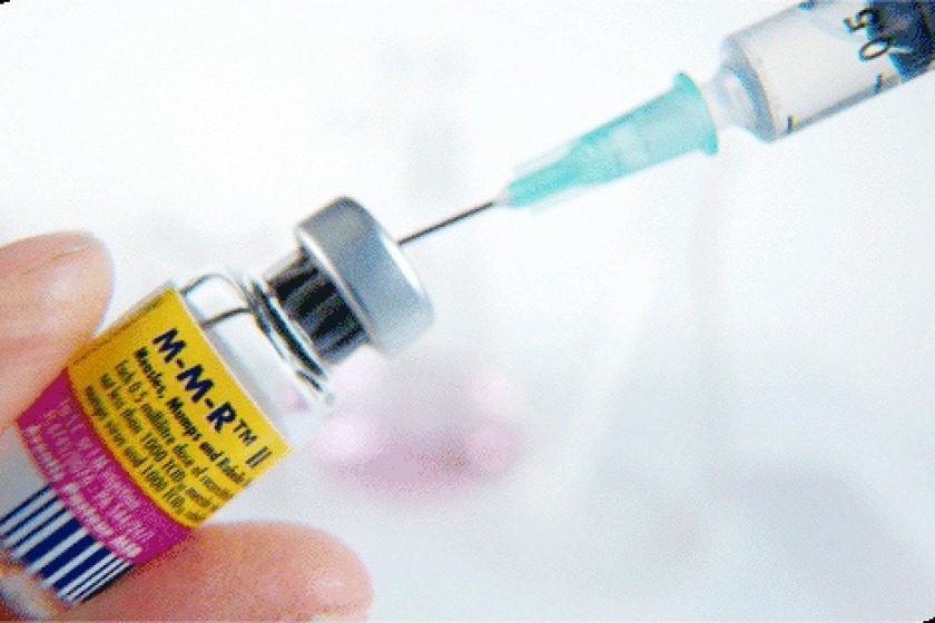People have been urged to get the MMR vaccination 