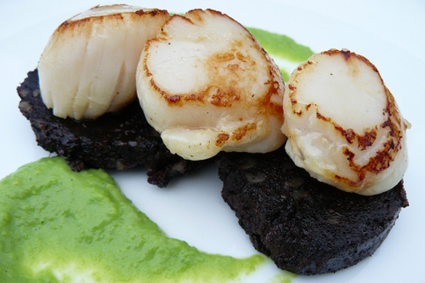 Manx queenie scallops are popular on the Island (picture from isleofmanfood.com)