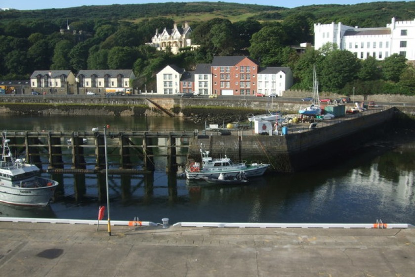 Panther moored at Douglas Copyright Richard Hoare 