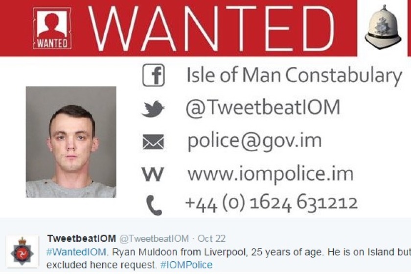 Police used Facebook to try to locate him last week.