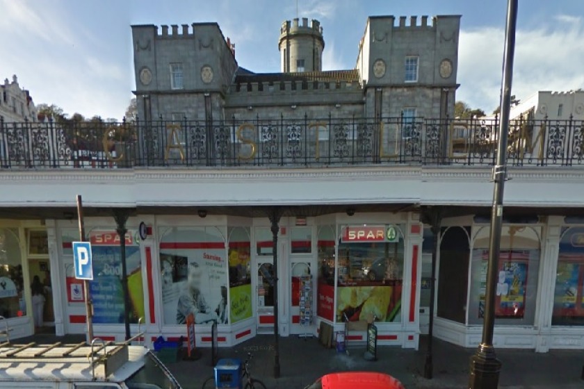 The SPAR store which was burgled in May 2014