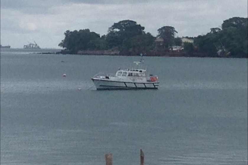 The Island's also donated a patrol boat