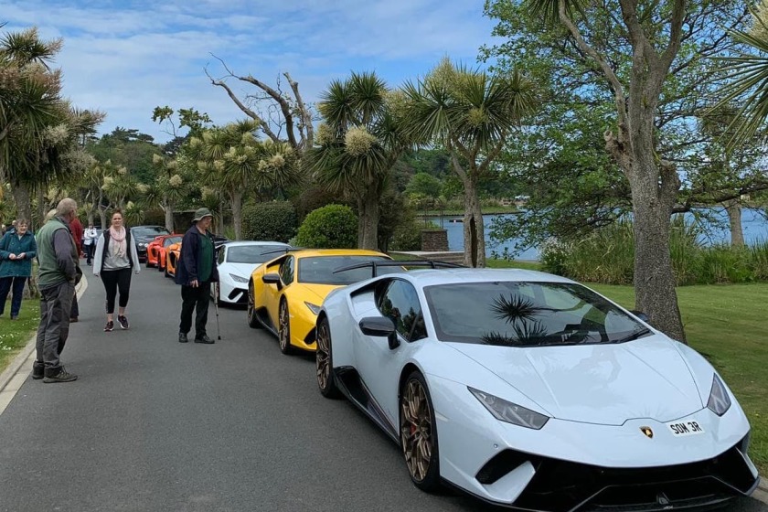 The Supercars in Mooragh Park