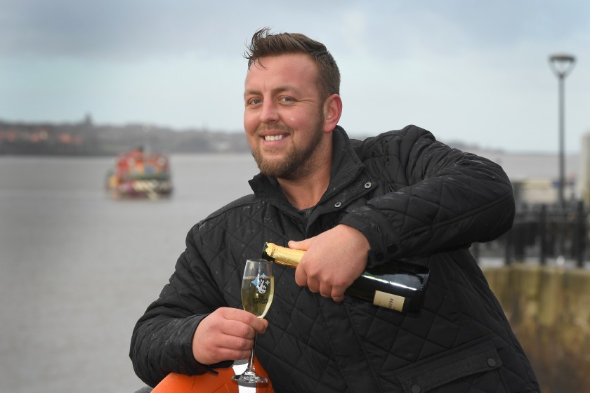 Aaron Dickinson plans to launch his own fishing business with his winnings.