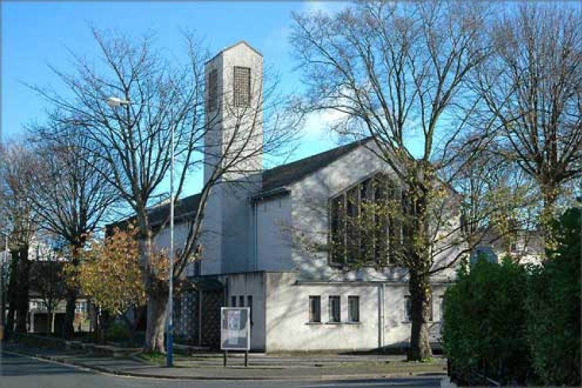 The Douglas West meeting takes place in All Saints' Church Hall, opposite All Saints' Church (pictured