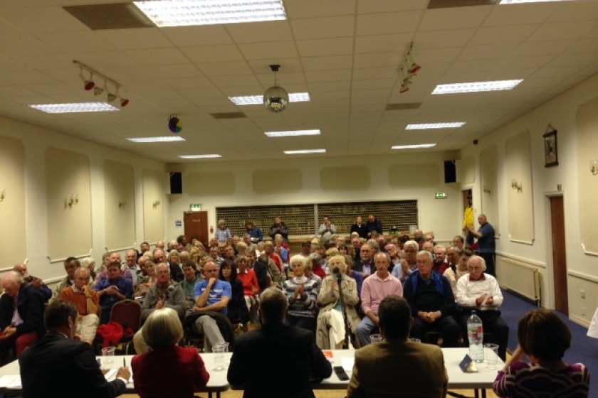 Alternative Isle of Man 2020 debate at the Masonic hall in Peel