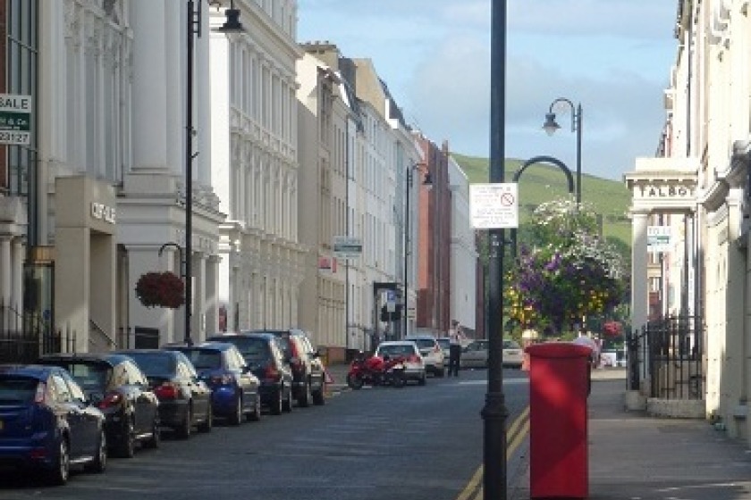 Athol Street in Douglas - Once the heart of the Island's business district