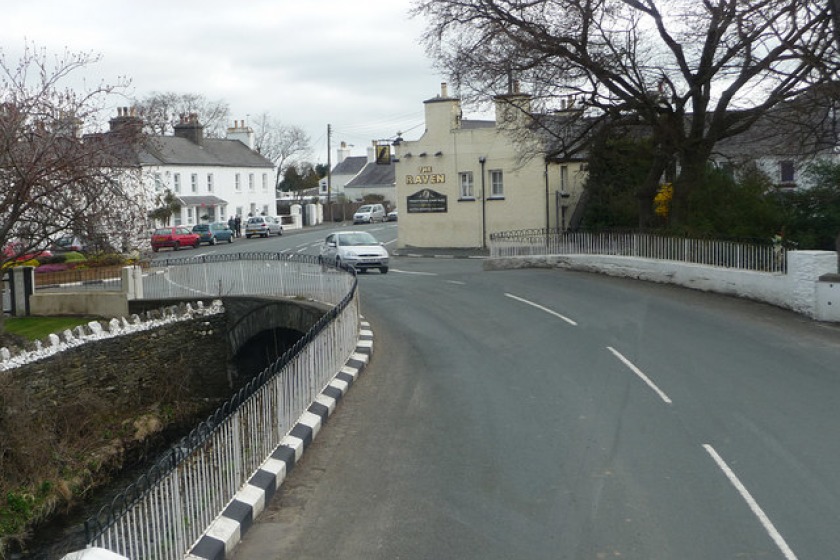 The incident happened at Ballaugh Bridge 