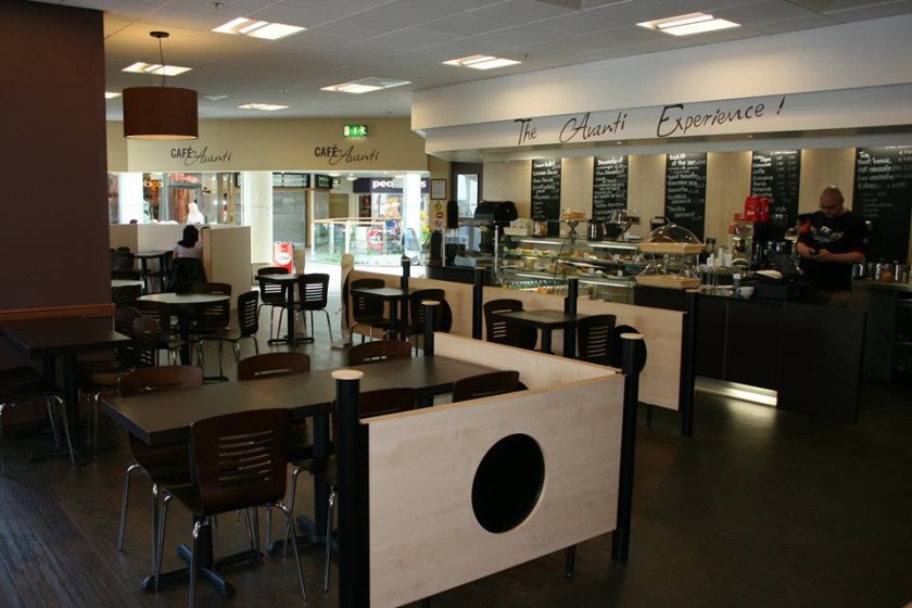 Cafe Avanti has been in the Strand Shopping Centre for seven years.