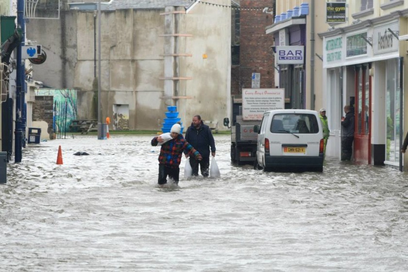 Ramsey flooded badly in 2014 - credit Bill Dale