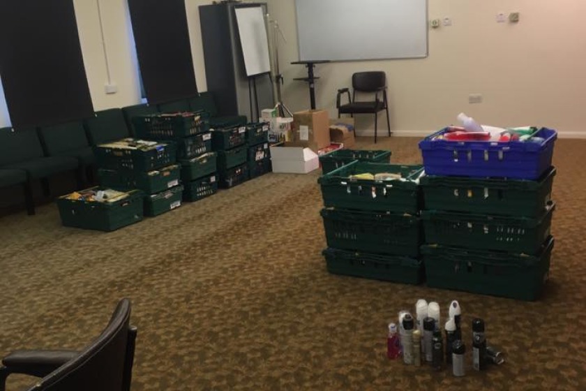 The Isle of Man Foodbank recently appealed for donations after showing how low its stock were