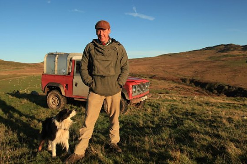 Gareth Wyn Jones stars is the star of the BBC's 'The Hill Farmer'