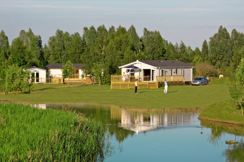 The plans include building 55 log cabins to provide accommodation at the golf course.