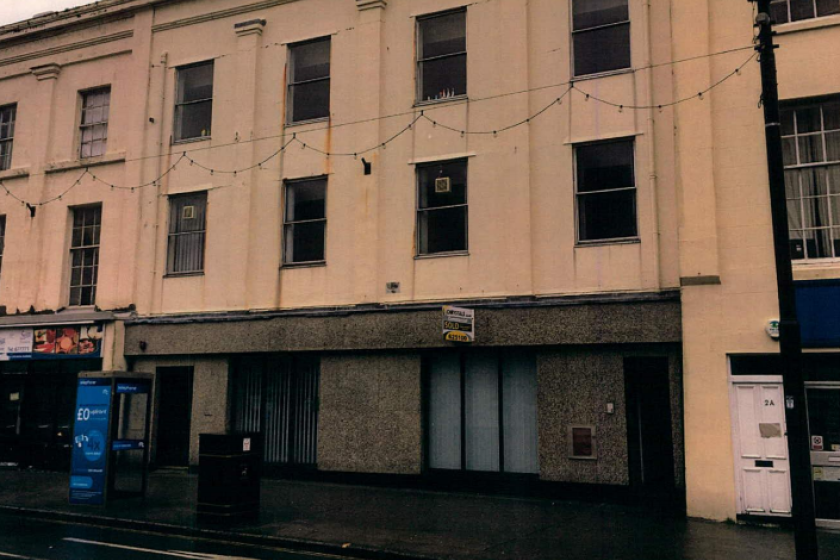 Isle of Man Bank closed the branch on Prospect Terrace in 2015.