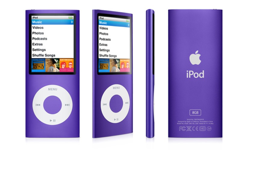 A purple iPod Nano, like that taken in the burglary