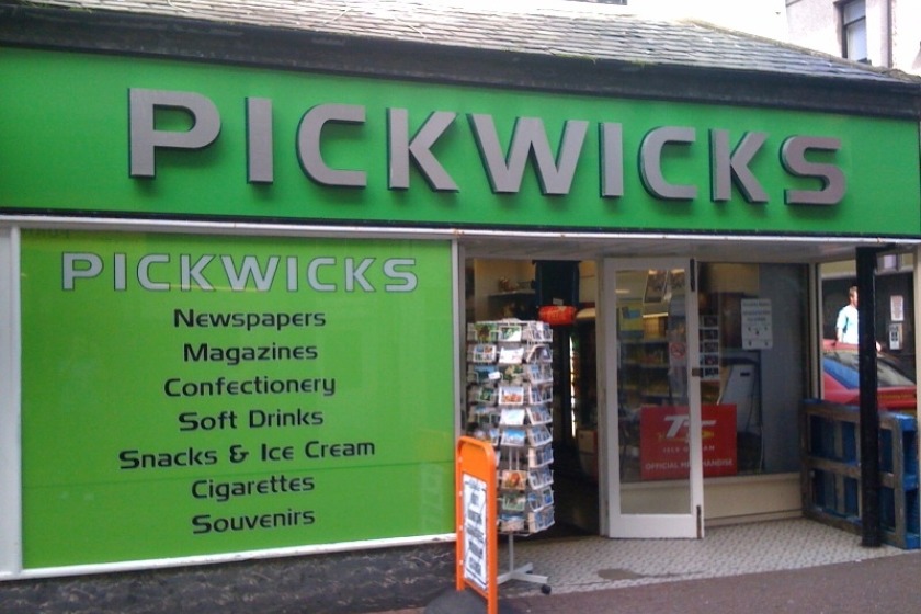 Pickwicks on Castle Street