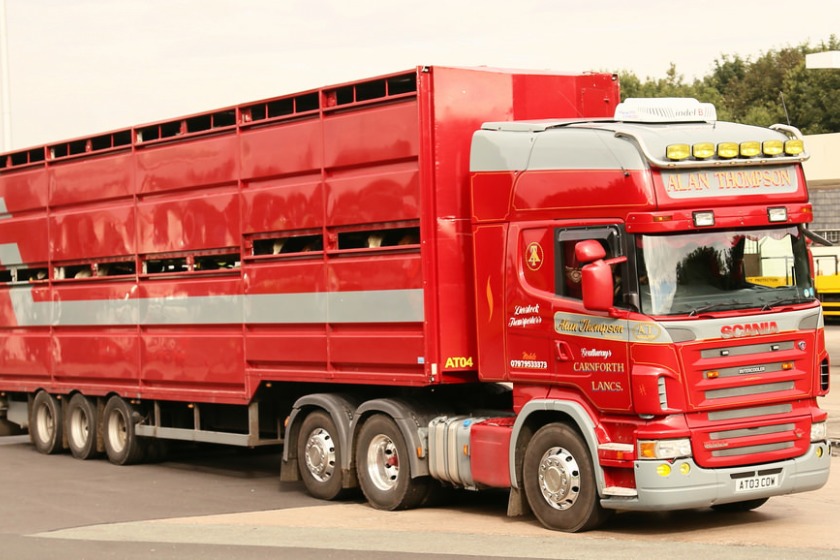 One of the Trucks used to export live animals from the Island. (Pic credit F.Hilton)