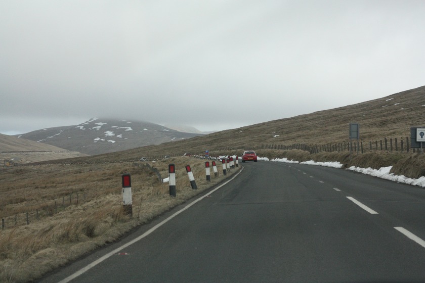 The A18 Snaefell Mountain Road