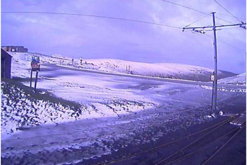 The view from the Bungalow webcam at around 4pm today