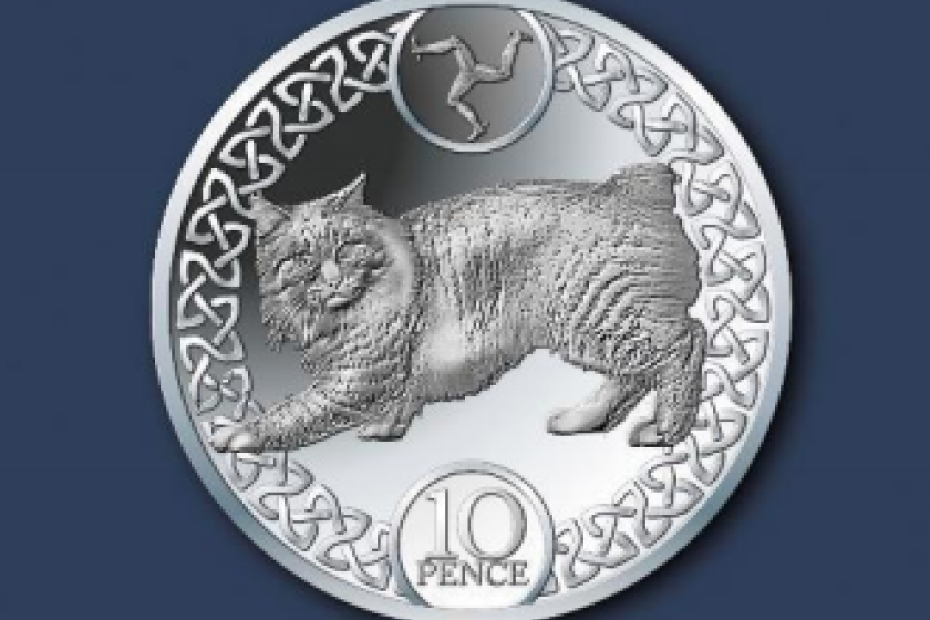 The new 10p design would include a Manx cat on the reverse