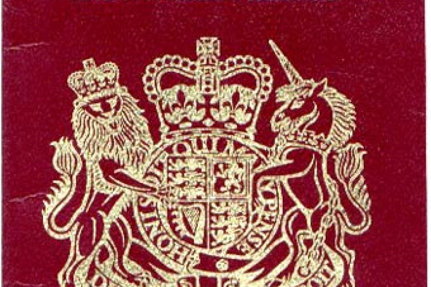 The current UK passport