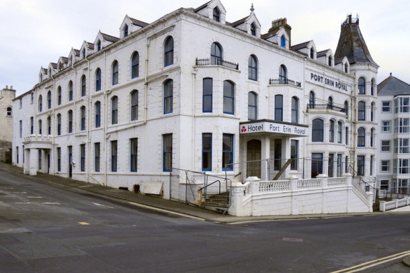 The Royal Hotel in Port Erin (photo by David Dixon)