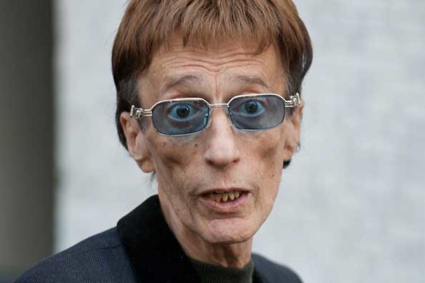 Robin Gibb has recently been pictured looking frail and gaunt