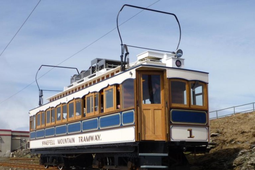 Six of the nine incidents have involved trams on the Snaefell Mountain Railway.