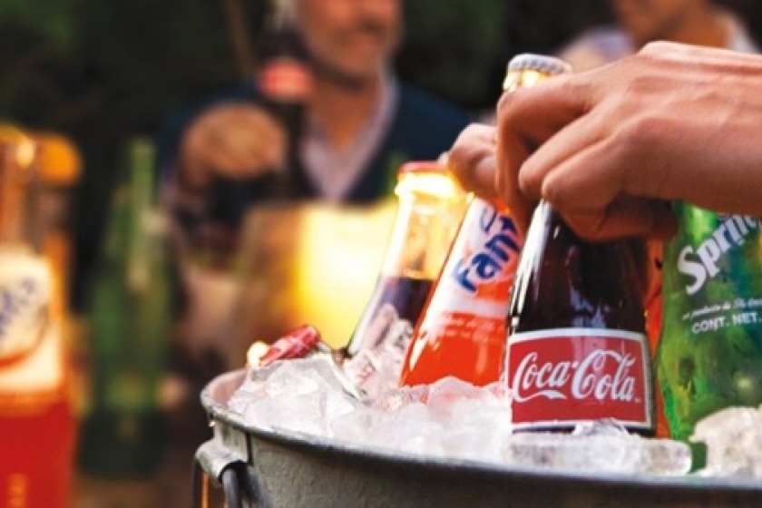 Coca Cola's range of soft drinks