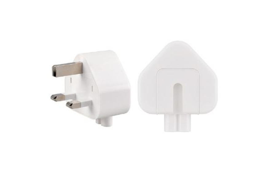 The plugs, primarily used in the Isle of Man and UK, Hong Kong and Singapore, were sold with Mac computer and mobile devices between 2003 and 2010.