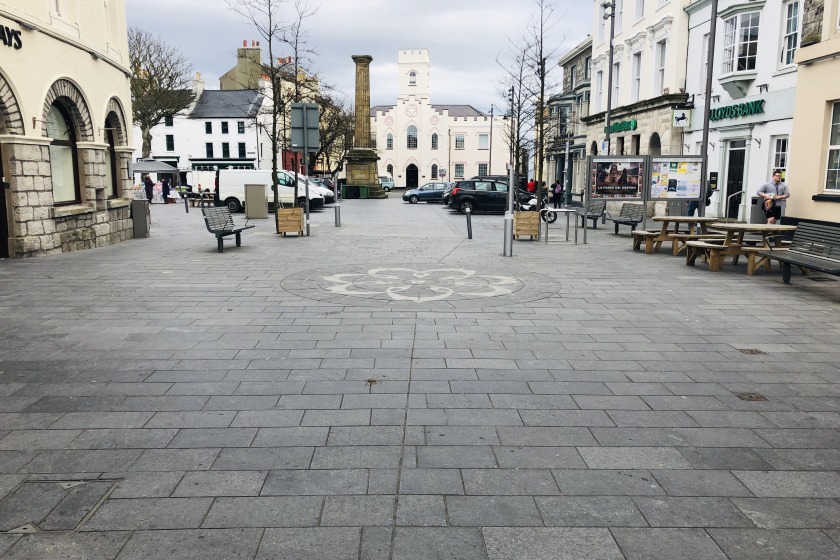 Castletown Square, By Ewan Gawne - Local Democracy Reporter